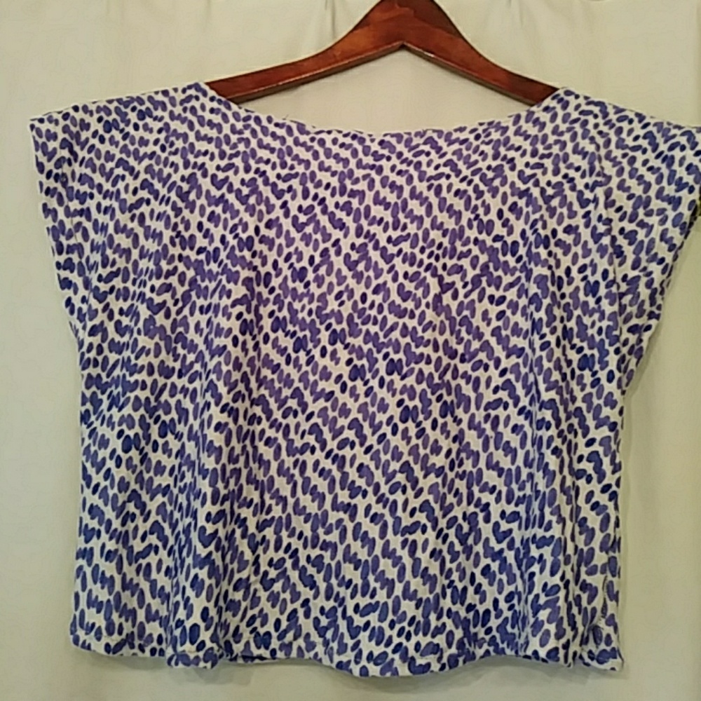 💙7🆒Handmade light jersey stretch crop top 💙💐